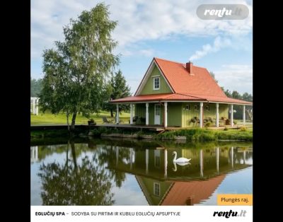 Eglučių SPA | Privati sodyba su pirtimi ir kubilu Plungės rajone