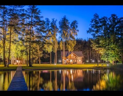 Prabangi sodyba prie Baltųjų Lakajų ežero
