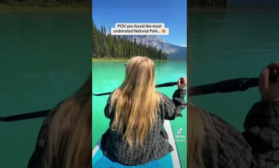 Atsisakykite BANFF ir pasirinkite Yoho nacionalinį parką
