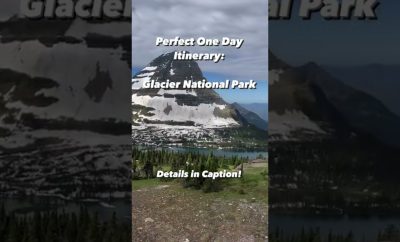 Ideali vienos dienos programa nepakartojamame Glacier nacionaliniame parke