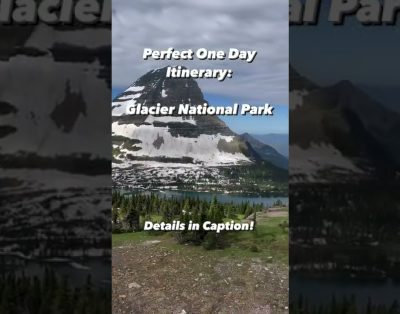 Ideali vienos dienos programa nepakartojamame Glacier nacionaliniame parke