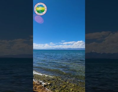 Mansarovaro ežeras su Kailašo kalnu