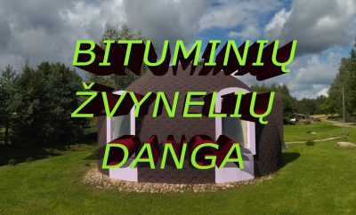 Kupolo danga iš bituminių žvynelių