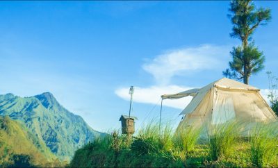 Kempingas su jūros, kalnų ir ežero vaizdais | Kintamani | Bali