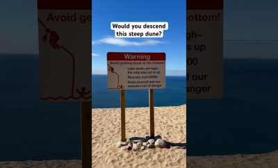 Ar eitumėte pasivaikščioti po Sleeping Bear Dunes?