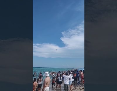 JAV oro pajėgų F-22 Raptor Hyundaijaus oro ir jūros šou Majamyje