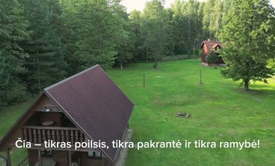 Parduodama išskirtinė sodyba su pakrante prie Didžiojo ežero