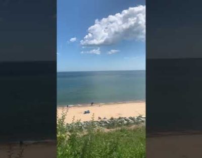 Scratby paplūdimys Norfolke